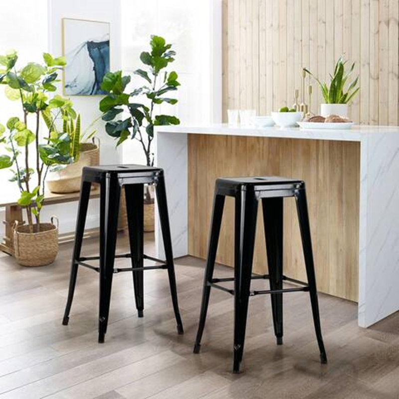 TABOURET DE COMPTOIR MÉTAL