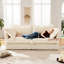 Comfy Corduroy 2 - siège profond, coussin rembourré, housse amovible, salon crème-531926803