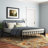 Chuckanut Metal Platform Bed-92872101-92872104