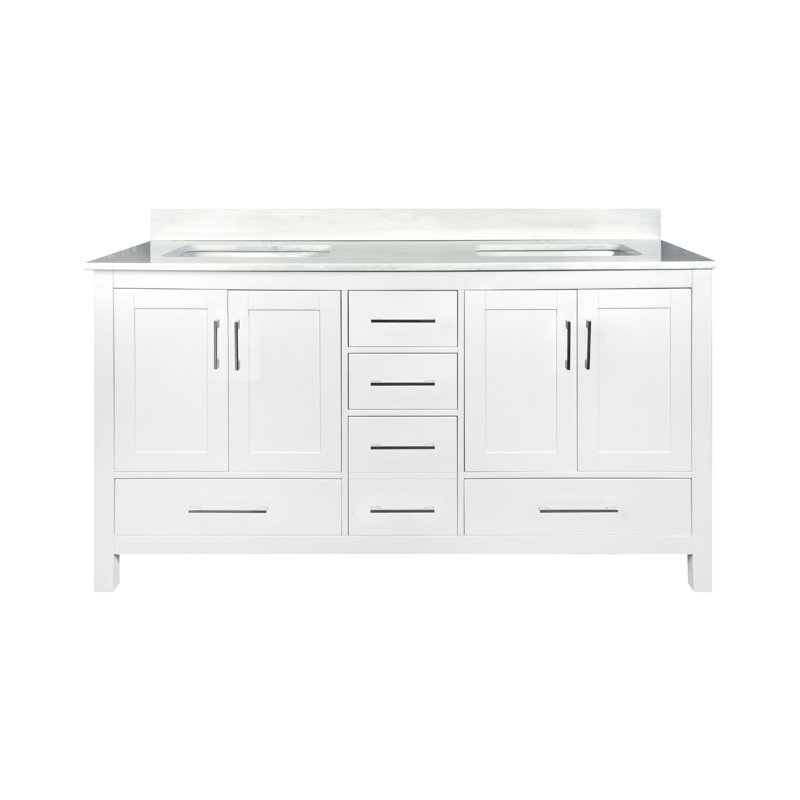 Ensemble de meuble-lavabo double 61 po Gordan