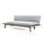 HILLCREST  V Shaped 4-Piece Sofa Set-Gray