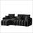 91.7" Teddy Fabric Sofa