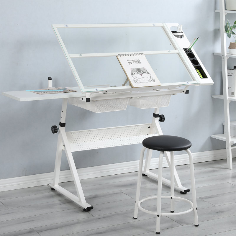 Table de bricolage, Blanc