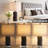 Earthalee 23.75" Modern Ceramic Table Lamp 3-Way Dimmable Soft Lighting for Bedroom Living Room-428452315