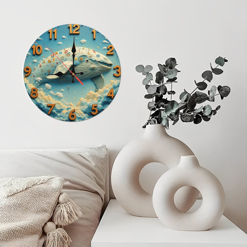 Horloge baleine