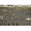 Tapis indien fait à la main gris Oushak 9 x 12