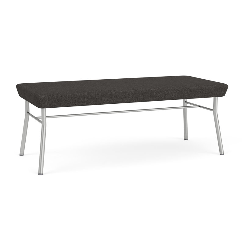 Banc en métal 2 places Chat, Argent, Archetype Smoke