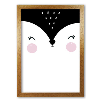 Penguin Face Scandi - Print
