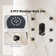 4-Function Wall Mounted Thermostatic Complete Shower System with 6 Body Jets and Rough-in Valve
