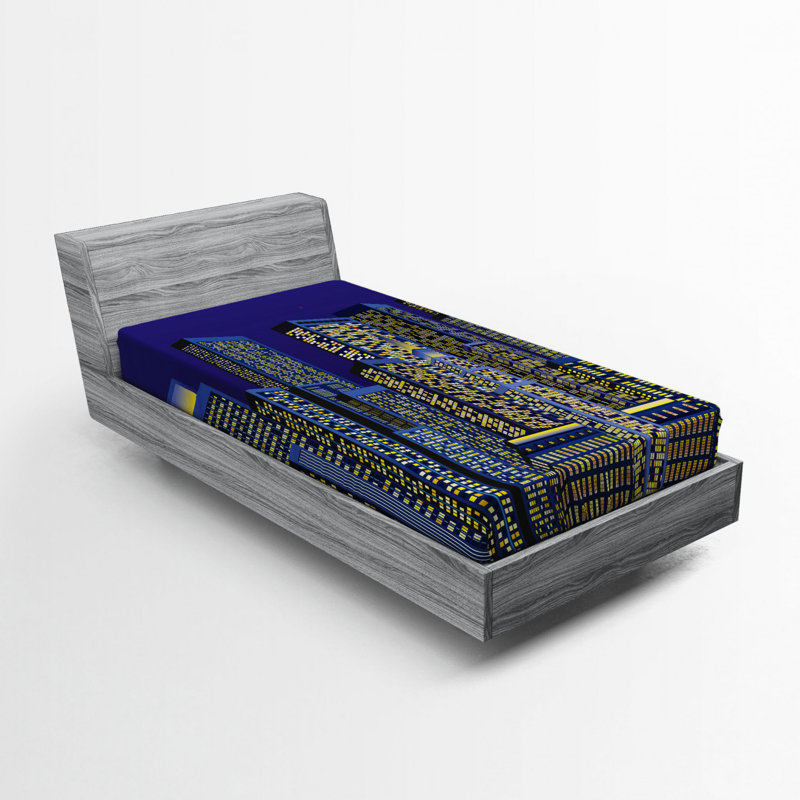 Microfiber Fitted Sheet, Twin Fitted Sheet