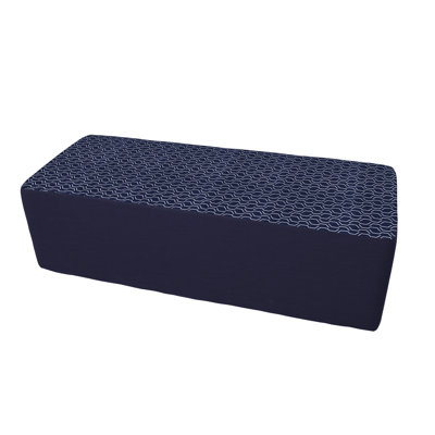 Outdoor 24" x 60" Rectangle Ottoman with Sunbrella®, 18" H -