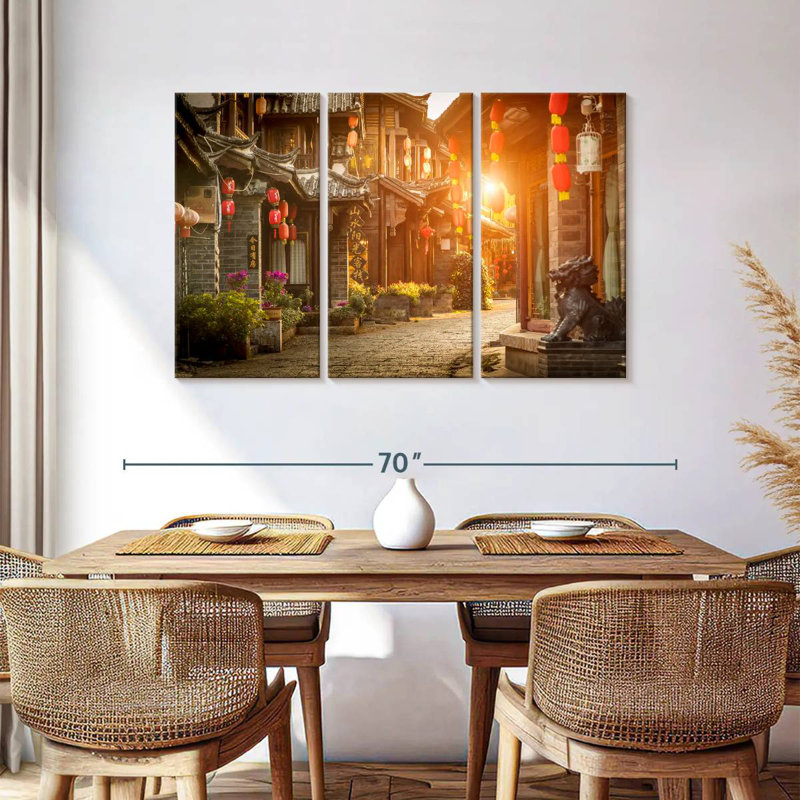 Sebbie Old Town Lijiang, 36" H x 57" W