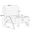 Chaise d'appoint rembourrée avec pieds en bois-1789125788