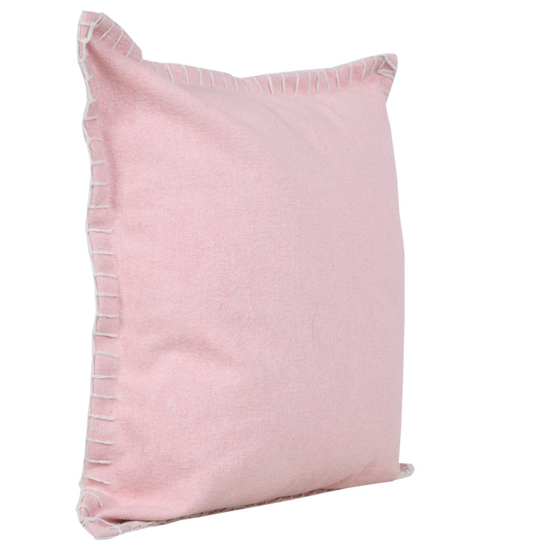 Housse de coussin Madison, 20 po x 20 po, Pillow Insert, Crème
