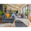 Bergwall 3 Seater Corduroy Sofa & Chaise-1181889013