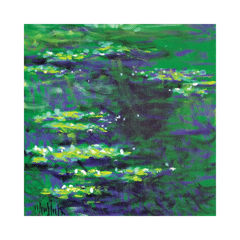 Giverny Study NÂ°2 1 Piece Wrapped Canvas Wall Art, 66.04 cm H x 66.04 cm W x 1.91 cm D