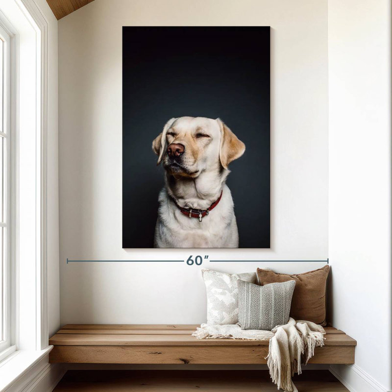 Brampt loufoque le Labrador, H 51 po x l 34 po