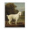 Giclée encadrée par un caniche blanc, design par Tina LeCour