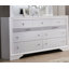 Commode de couleur blanche avec miroir et ensemble de bijoux cachés-2007343446