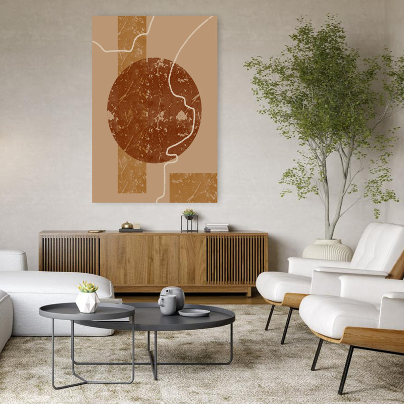 Art contemporain, art contemporain abstrait, H 48 po x l 32 po