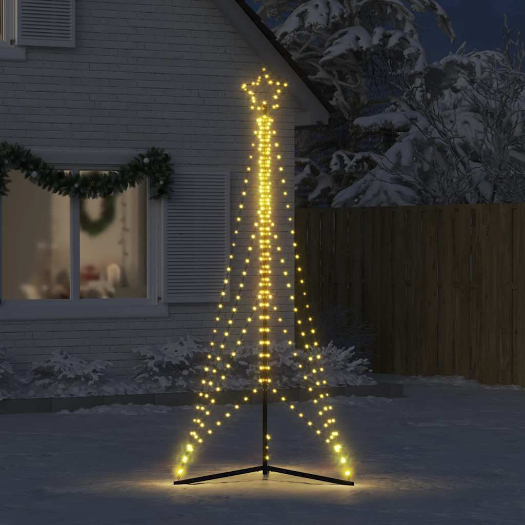 Vidaxl Weihnachtsbaum-Beleuchtung 483 Leds Warmweiß 240 Cm