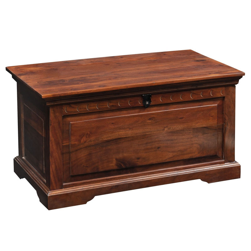 Oxford Blanket Chest, Nougat