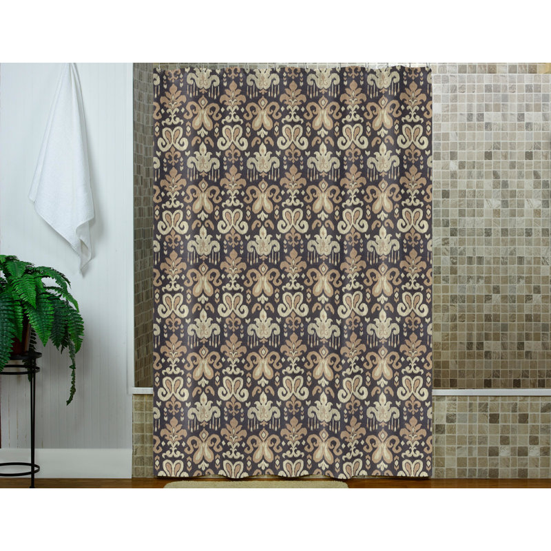 Ikat brown panel