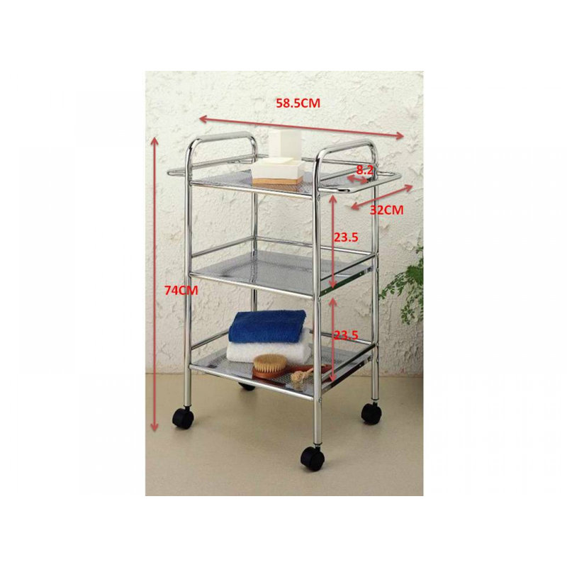 Steel Freestanding Bathroom Shelves