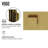 Titus 3" H Two Handle WaterSense Wall Mount Bathroom Faucet-69446642-69446641