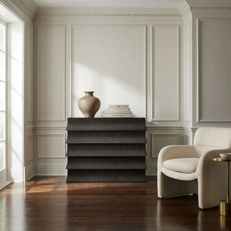 Ava 5 - Drawer Solid Wood Dresser