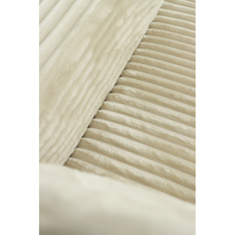 373-001 / Repose-pieds / Beige / Peluche, Beige