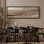«Earthy Horizon», toile encadrée abstraite, paysage neutre texturé-115165241-115165242