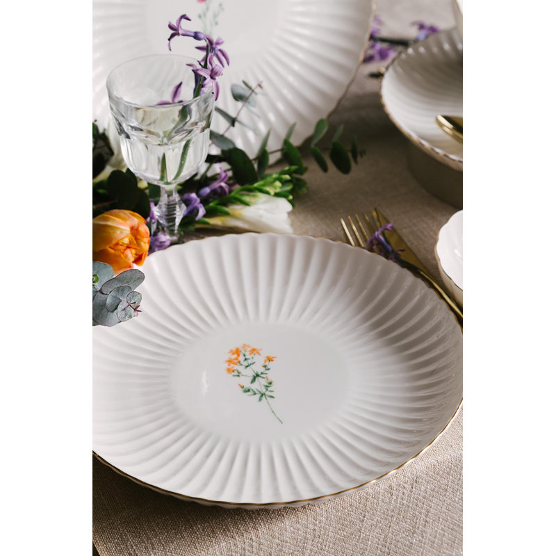 Zayd Piece Dinnerware Set - Service for 6