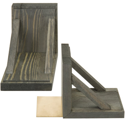 Wood Bookends