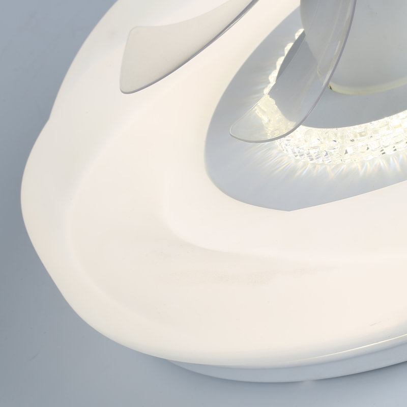Ventilateur de plafond 18 po avec lumières DEL Enesha