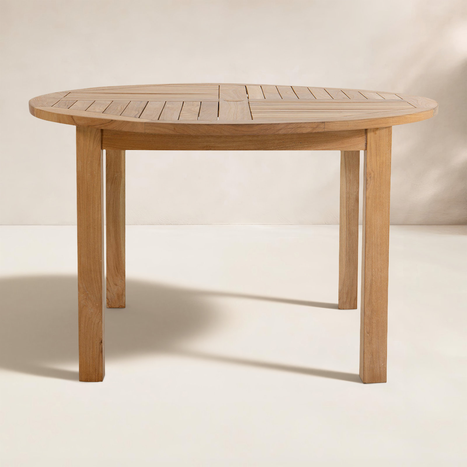 Truro 48'' Teak Outdoor Dining Table