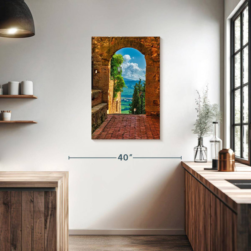 Aime, arche romaine, Toscane, H 36 po x l 24 po