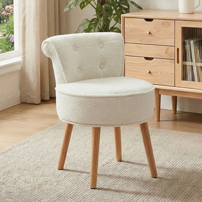 Solid Wood Accent Stool