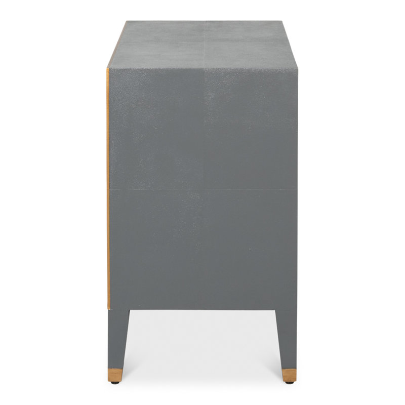 Gabriella 2 - Drawer Nightstand, Quiet Shade Gray