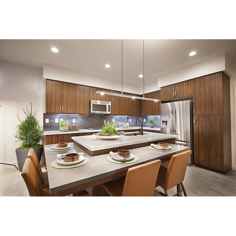 Brevis Linear LED Pendant, Brushed Aluminum, 42", (2700K) Dry Warm White