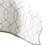  White/Gray Microfiber Reversible 2 Piece Coverlet / Bedspead Set