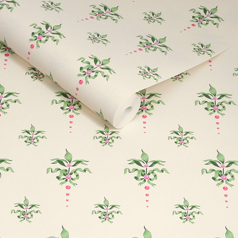 Cath Kidston Cath Crest Cream Wallpaper