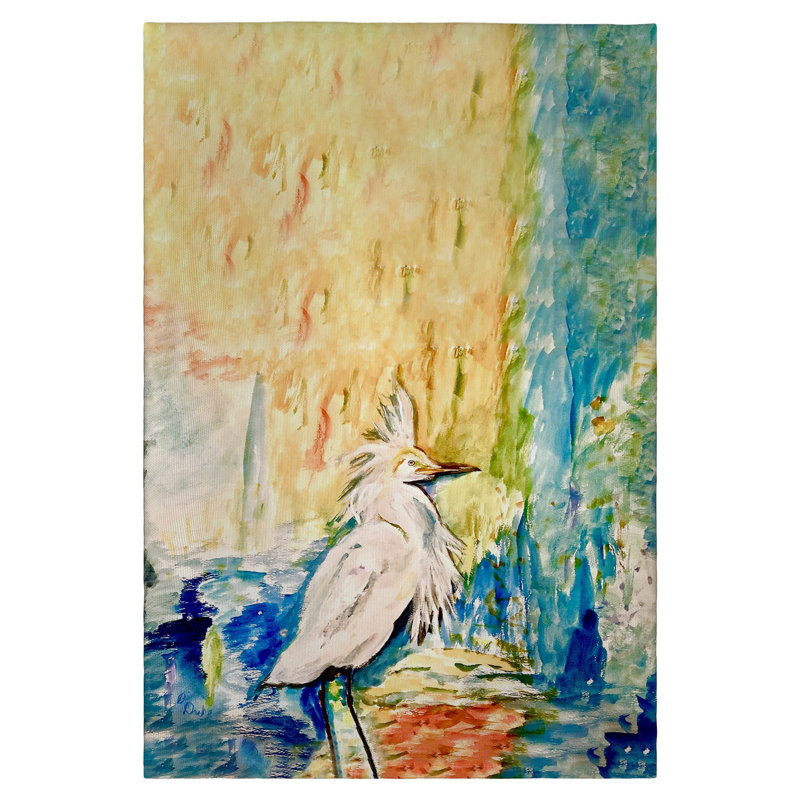 Serviette d'invité Wild Egret