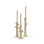 Faux Bois Candlestick