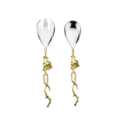 Monarch Butterfly Salad Server Set