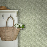 Laura Ashley Sweet Alyssum Pale Seaspray Blue Removable Wallpaper