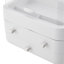 Lissia Plastic 3 Compartment Makeup Organiser