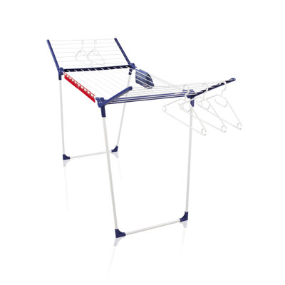 Leifheit Pegasus 200 Solid Mobile Foldable Freestanding Drying Rack