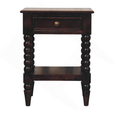 Solid Wood Vienna 1-Drawer Nightstand