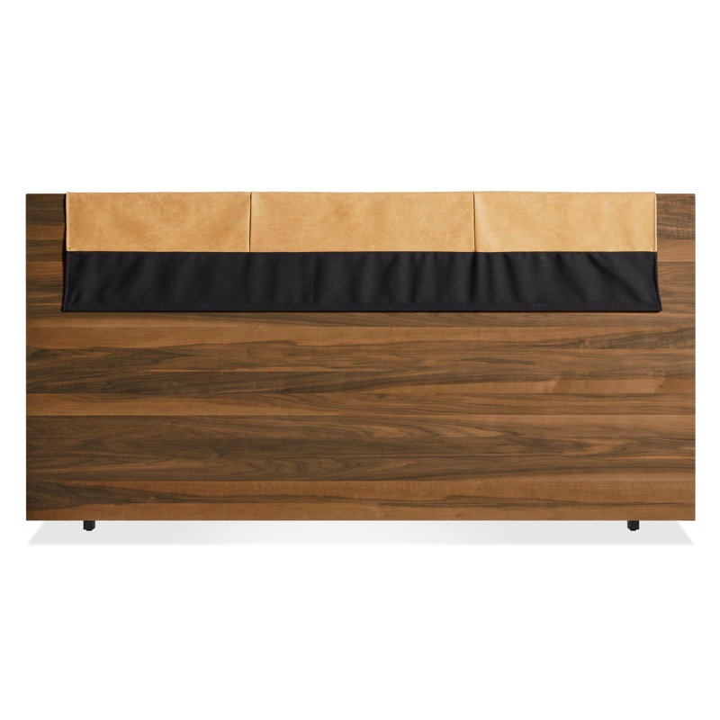 Homecoming Outdoor Bed, King, Camel Genuine Leather